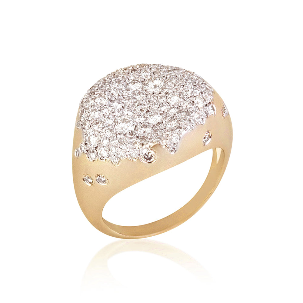 Baby Malak Ice Round Ring