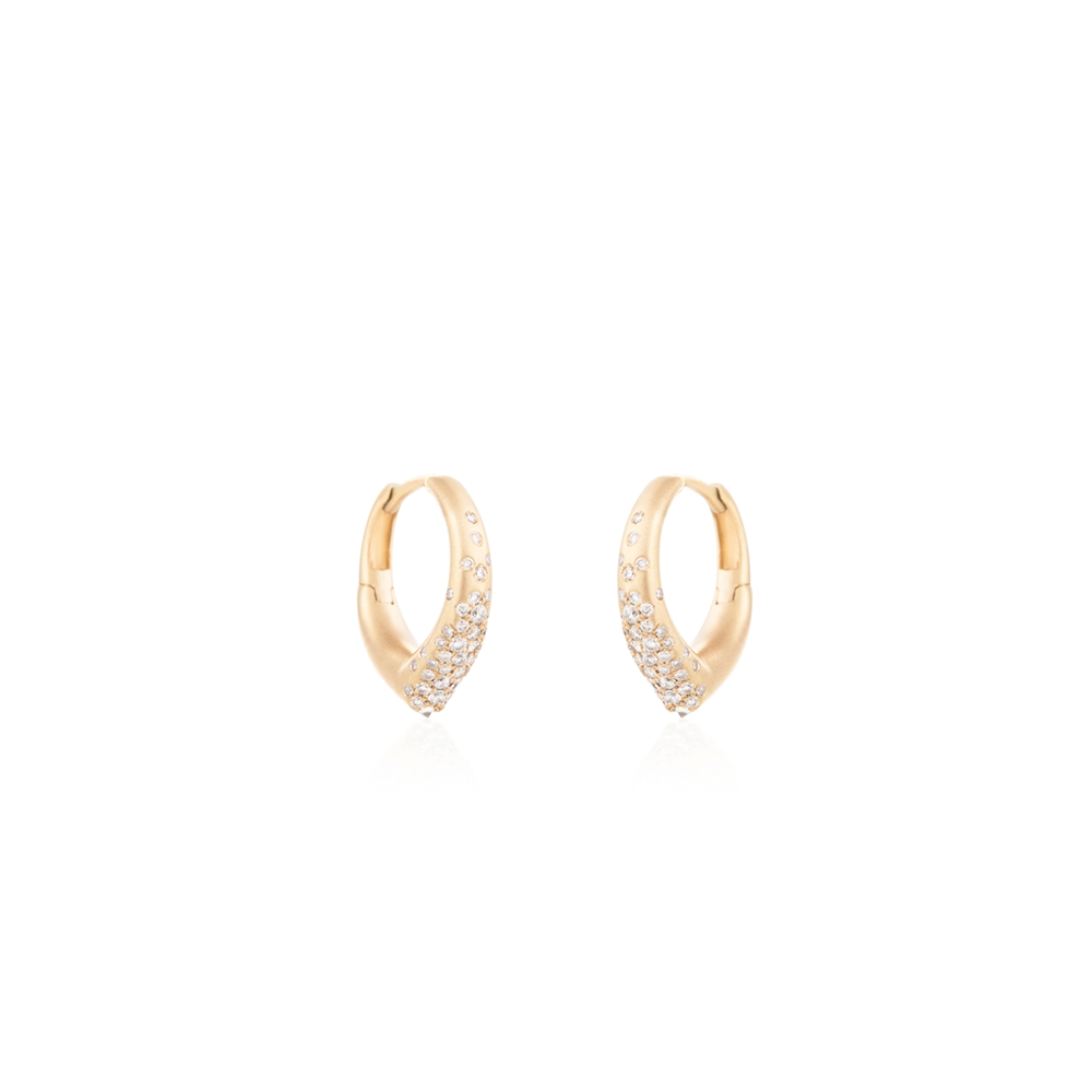 Arch Power Mini Hoop  Earrings