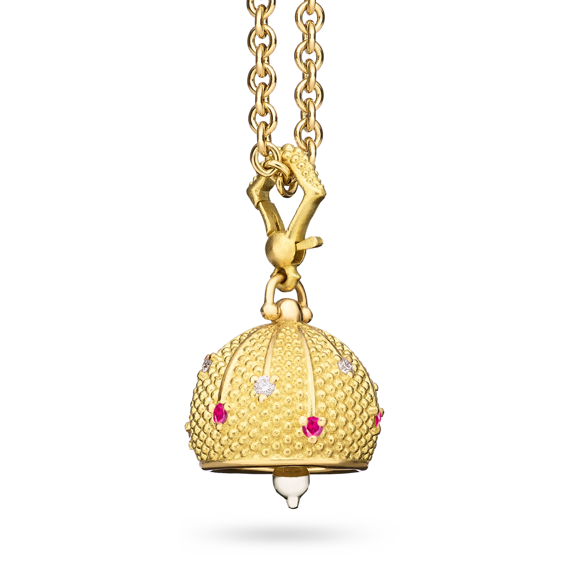 Sequence Bell with Rubies & Diamonds