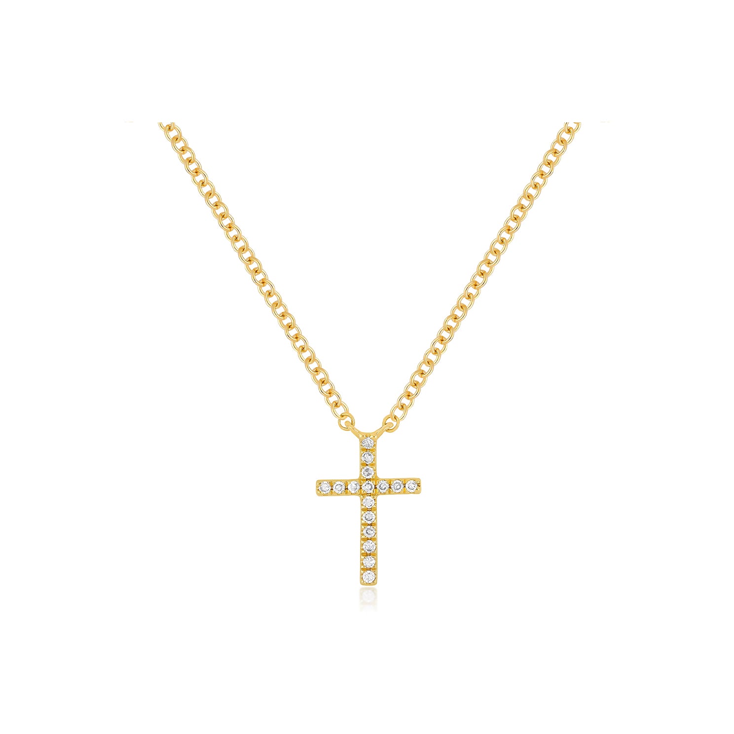 Diamond Cross Necklace