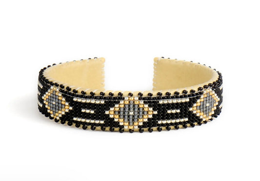 Etkie Small Beaded Cuff Bracelet