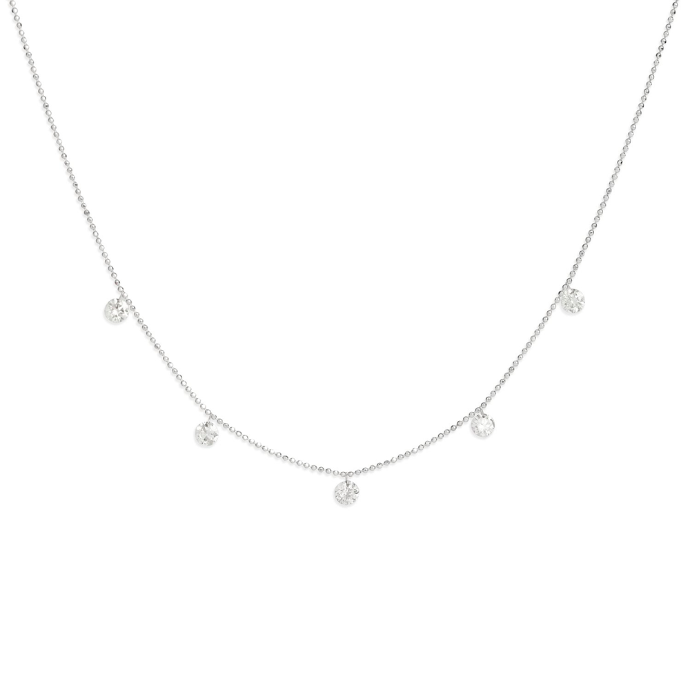 Floating Diamond Necklace