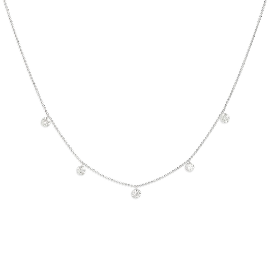 Floating Diamond Necklace