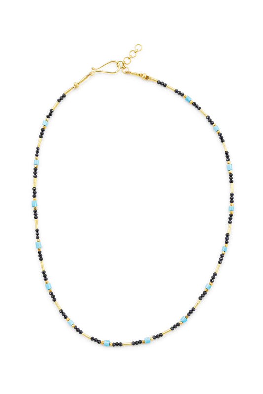 Sapphire & Turquoise Choker Necklace