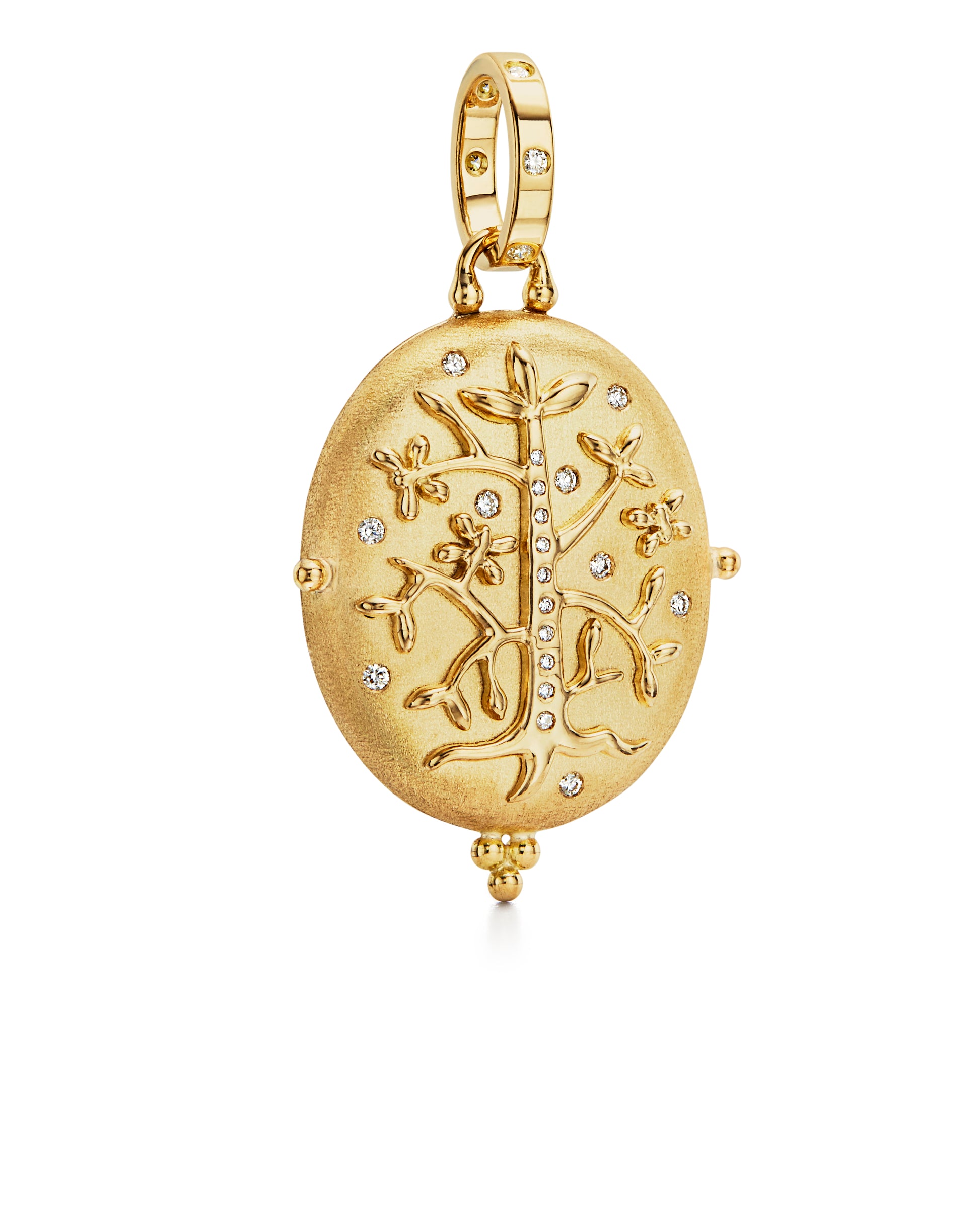 18k Tree of Life Locket