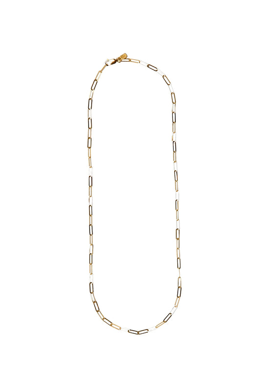 Gold Paperclip Chain