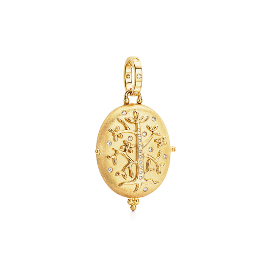 18k Tree of Life Locket